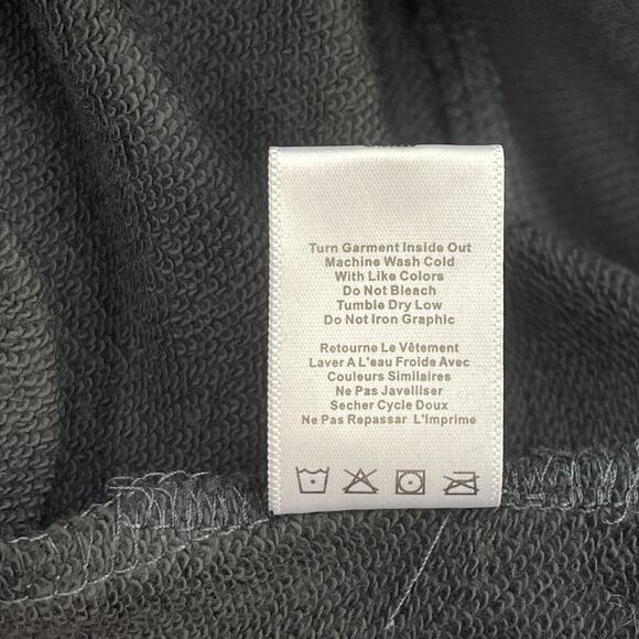 Spiritual Gangster Warrior Bridget Sweatshirt Sz S New $98 Black Cotton Fleece - Picture 7 of 11